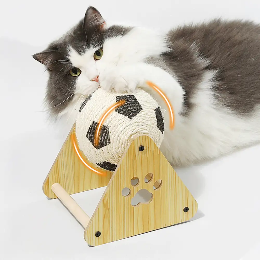 Balle à gratter en sisal pour chat - Image 2