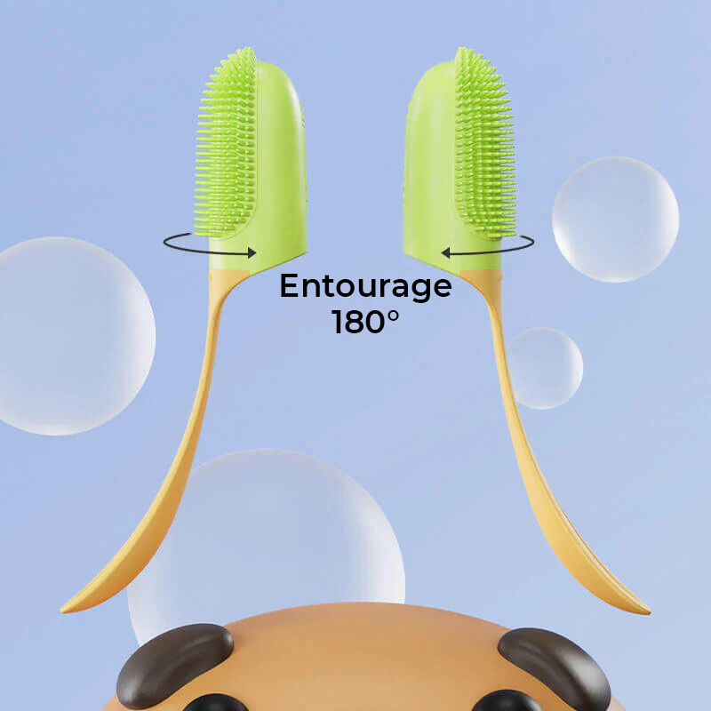 Brosse à dents pour animaux Doigt Nettoyage des dents - Image 7