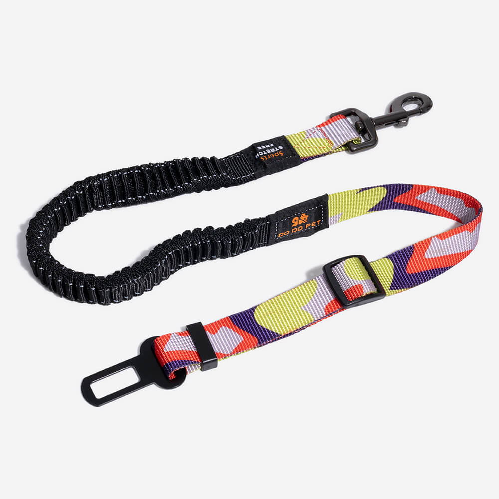 Ceinture de sécurité pour chien ajustable et colorée - Image 9