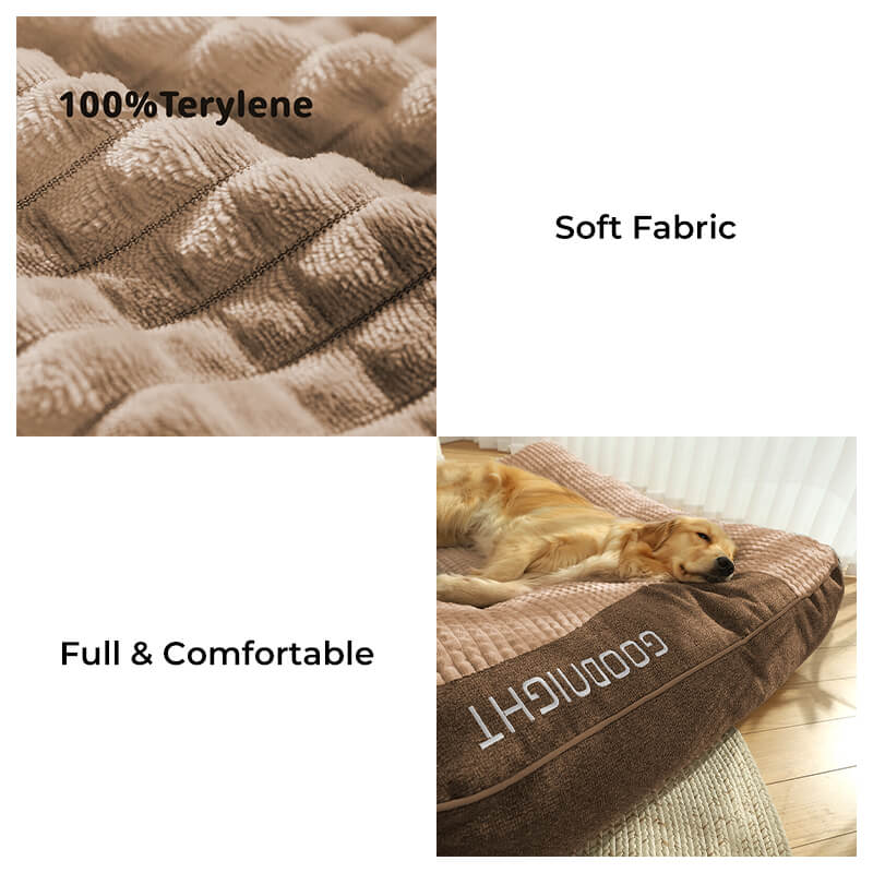 Coussins pour chiens personnalisés, épais, grandes tailles, avec protection anti-rayures et protection du dos. - Image 3