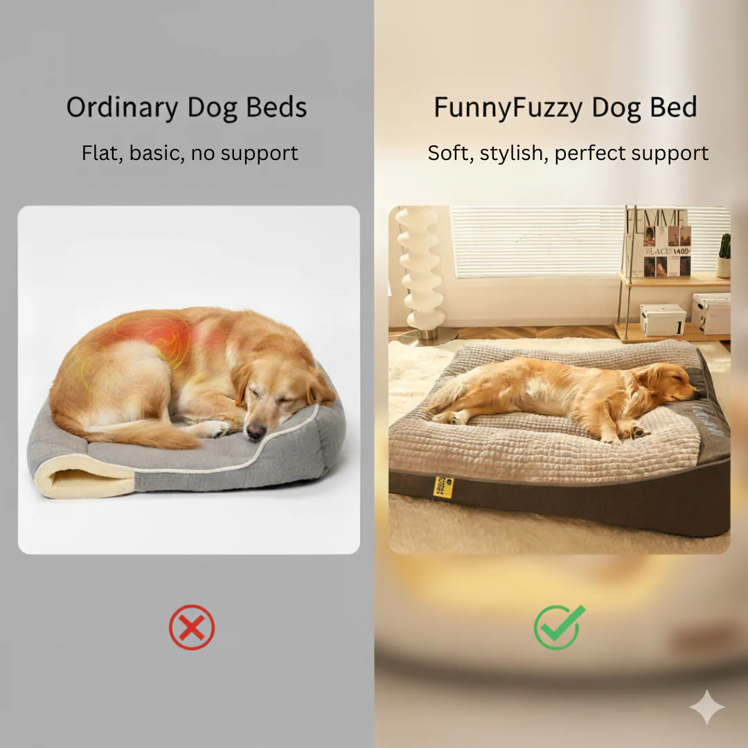 Coussins pour chiens personnalisés, épais, grandes tailles, avec protection anti-rayures et protection du dos. - Image 6