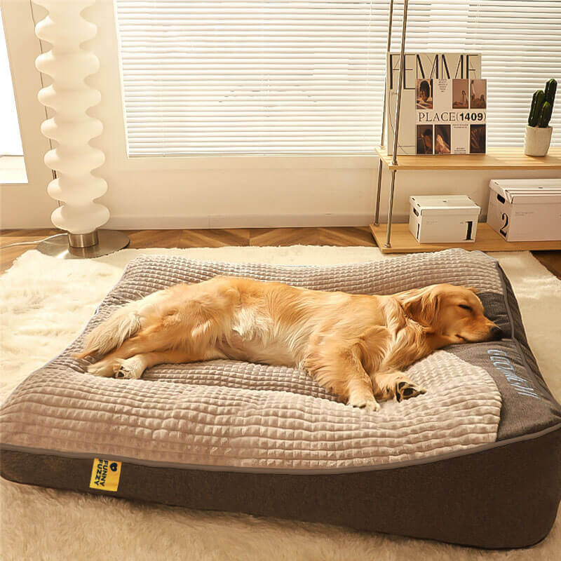 Coussins pour chiens personnalisés, épais, grandes tailles, avec protection anti-rayures et protection du dos. - Image 9