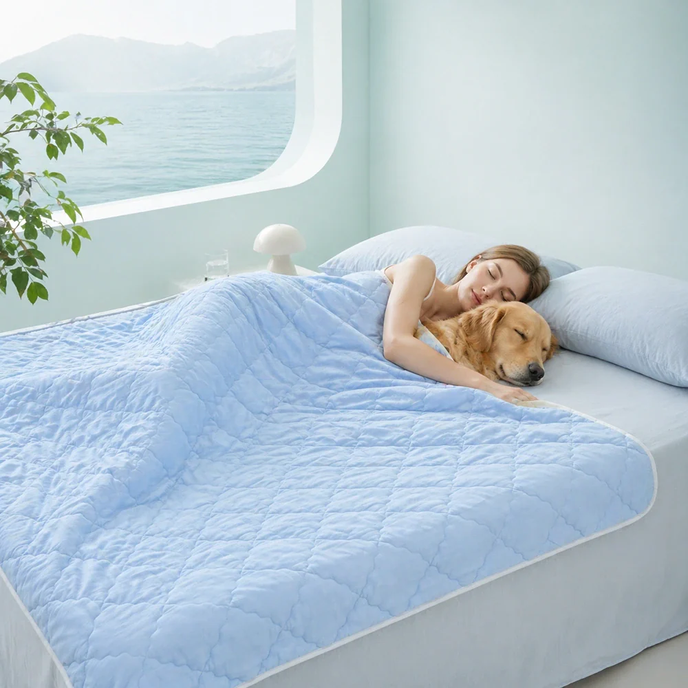 Couverture et Tapis rafraîchissant pour chien double face - Chill Nest - Image 10