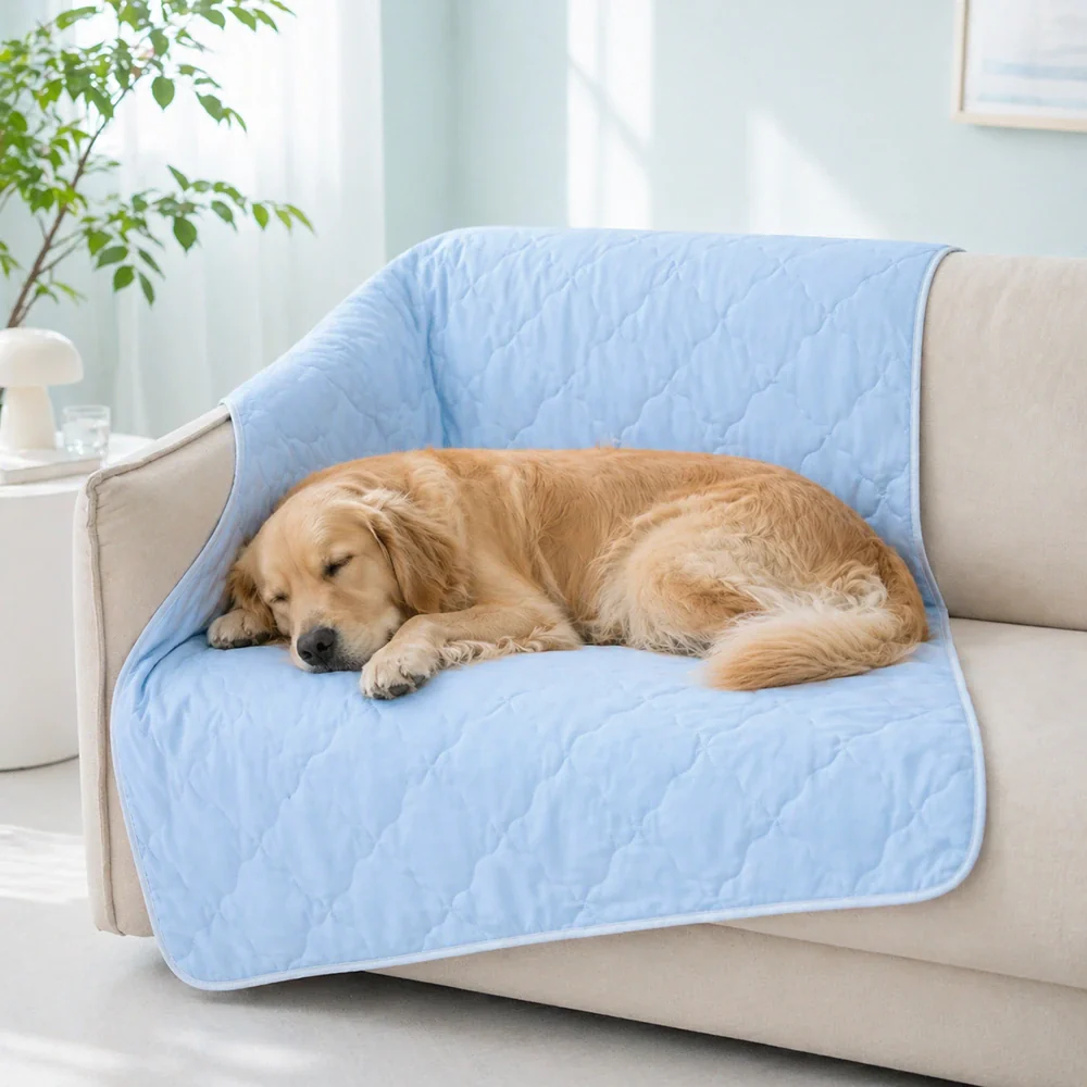Couverture et Tapis rafraîchissant pour chien double face - Chill Nest - Image 14