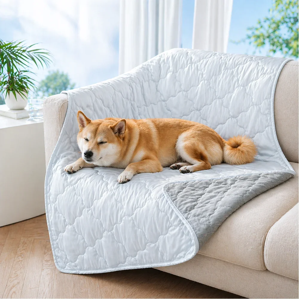 Couverture et Tapis rafraîchissant pour chien double face - Chill Nest - Image 20