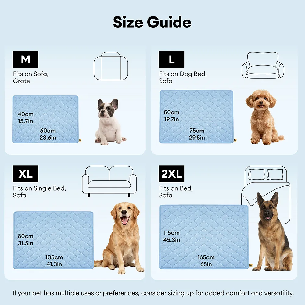 Couverture et Tapis rafraîchissant pour chien double face - Chill Nest - Image 8