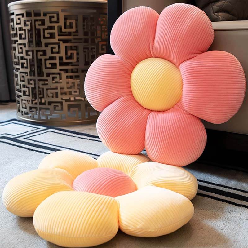 Décorative coussin de canapé en forme de fleur - Image 2