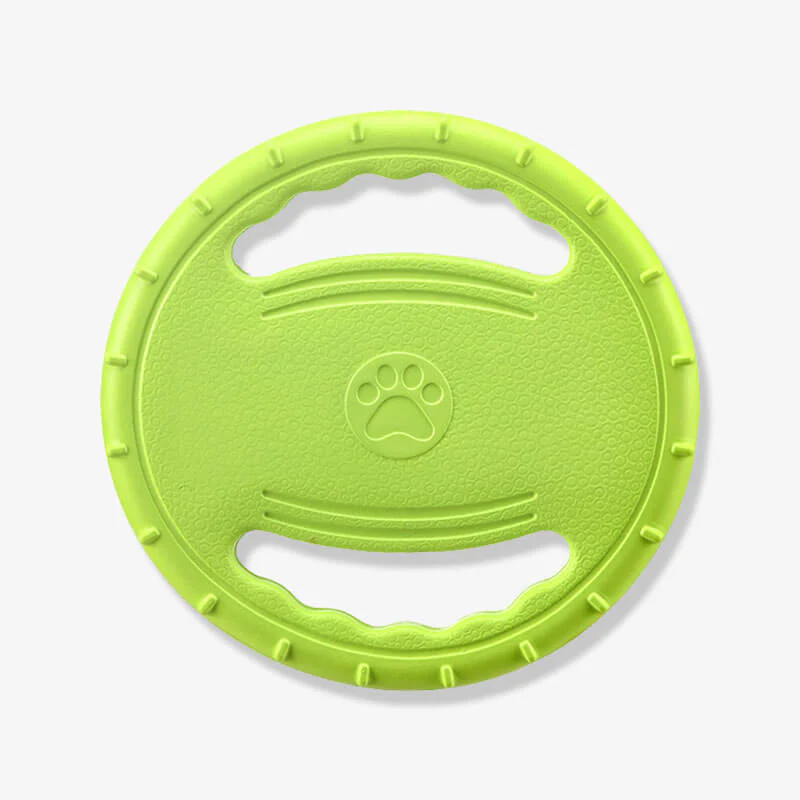 Disque Volant Interactif en Caoutchouc pour Chien avec Poignée - Image 12