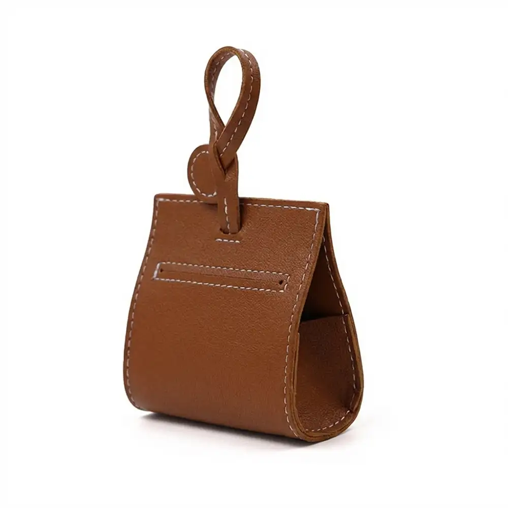 Distributeur de sacs à crottes pour chien en cuir PU - Image 6