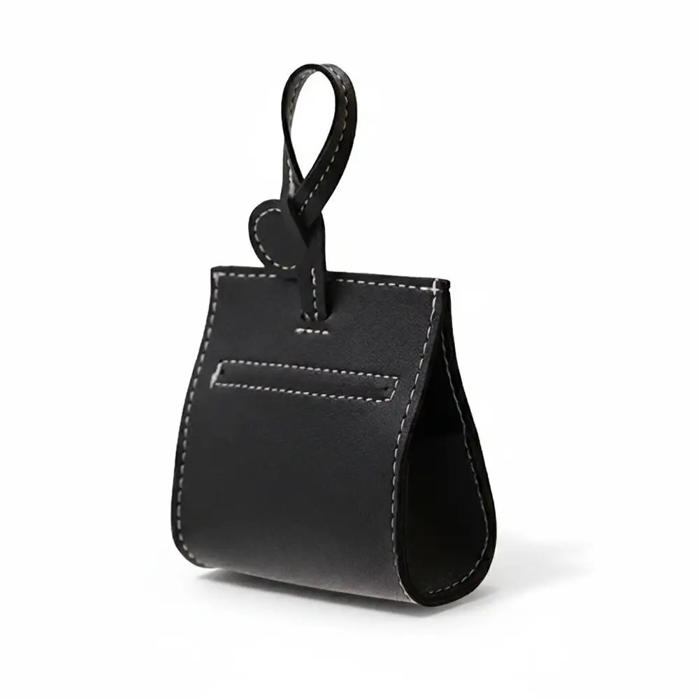 Distributeur de sacs à crottes pour chien en cuir PU - Image 7