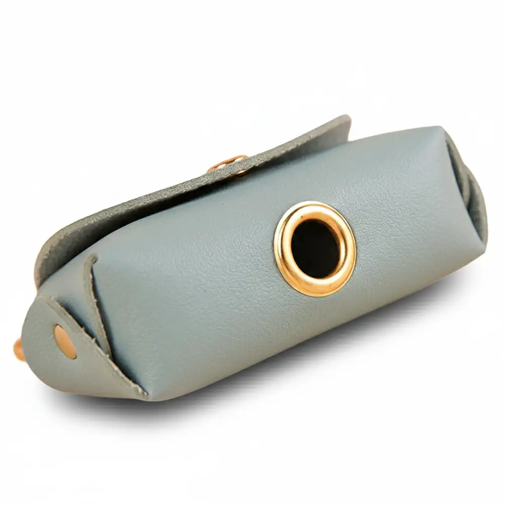 Distributeur de sacs à crottes pour chiens en simili cuir de style sac à main - Image 5