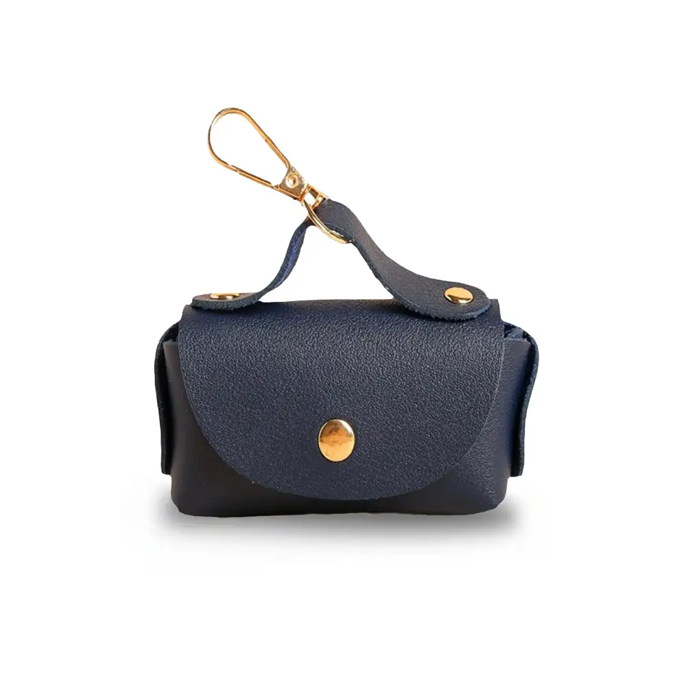 Distributeur de sacs à crottes pour chiens en simili cuir de style sac à main - Image 6