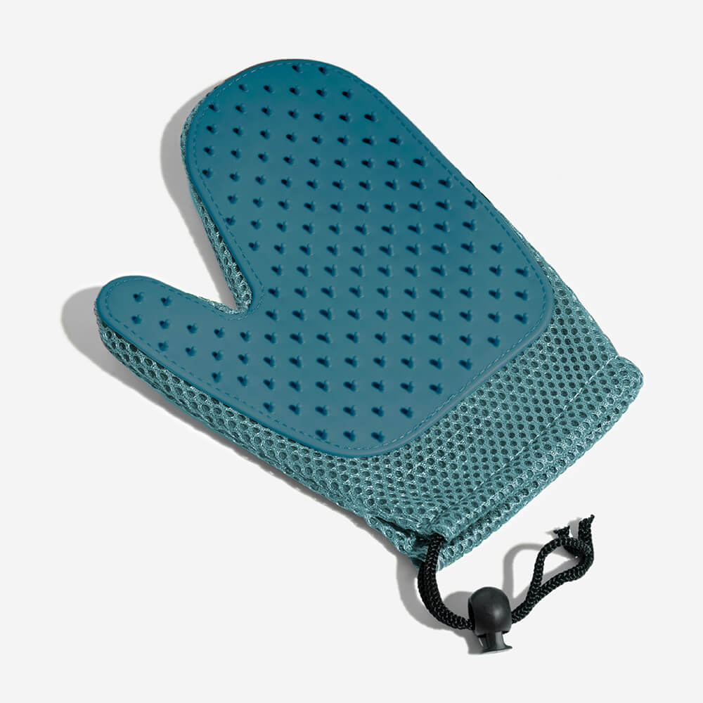 Gant de toilettage pour animaux en silicone avec brosse flottante à deux faces - Image 9