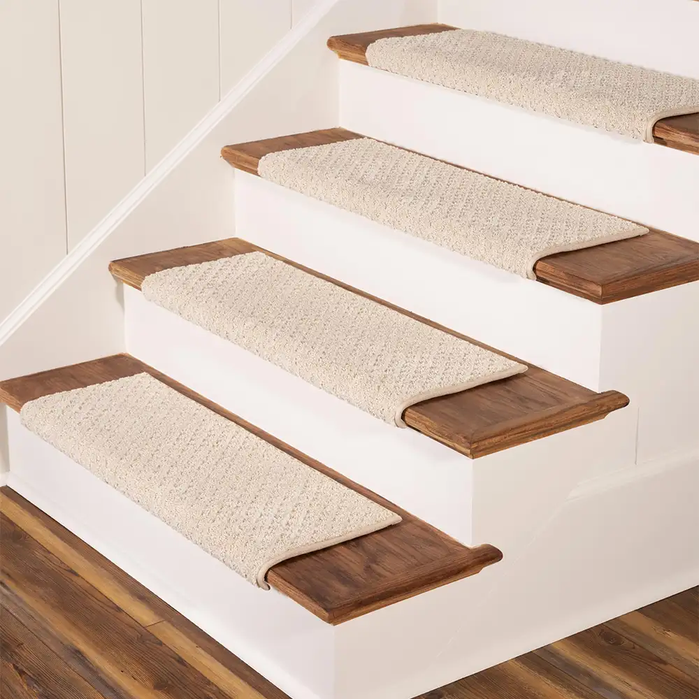Garde-corps en velours doux pour les escaliers intérieurs, adaptés aux animaux de compagnie, sans adhésif, tapis antidérapants pour escaliers. - Image 3