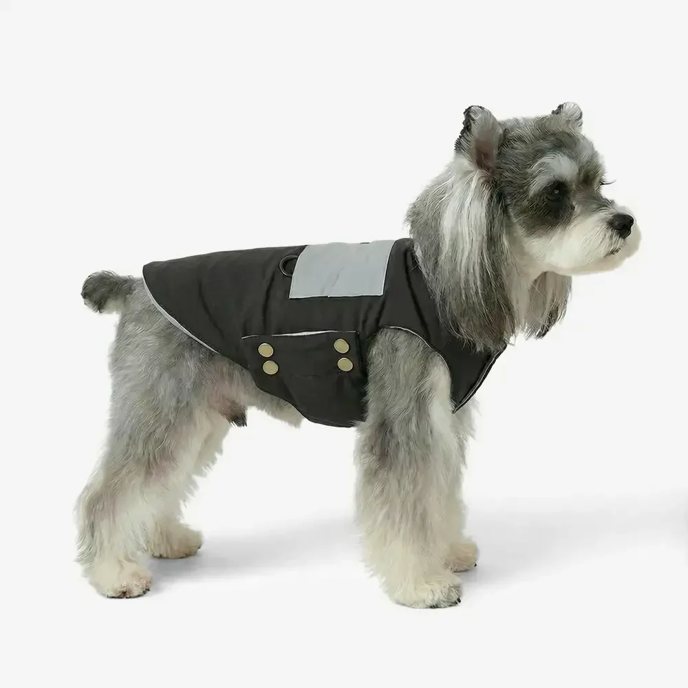 Gilet de chien réversible à deux faces avec bloc de couleur fonctionnel - Image 2