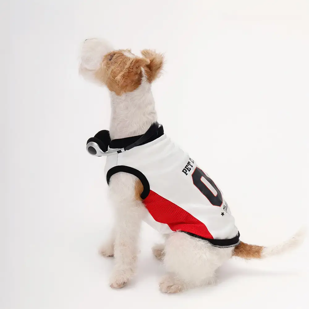 Gilet pour chien respirant à blocs de couleurs élégants - Image 10