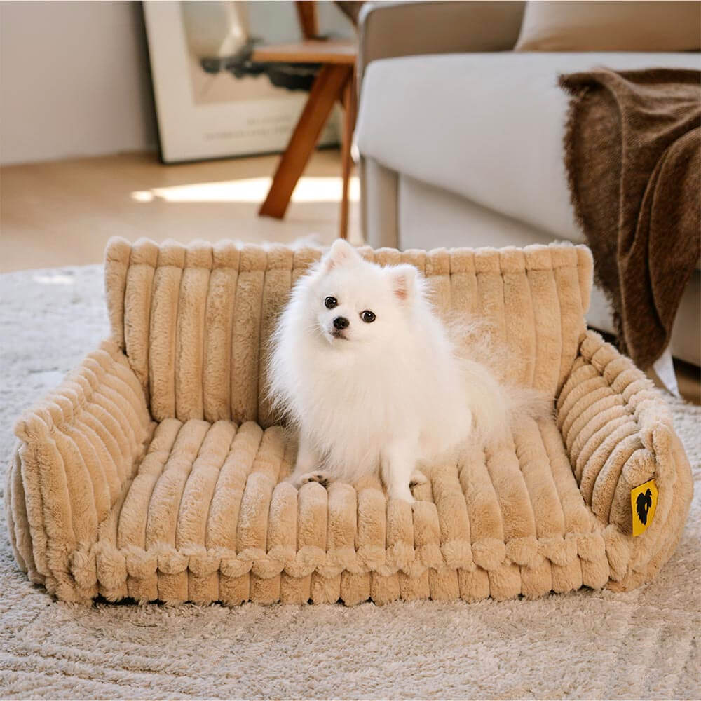 Grand Coussin Orthopédique Doux Lavable et Moelleux pour Chien - Lit de Canapé d'Extérieur Snoozy Dream - Image 10
