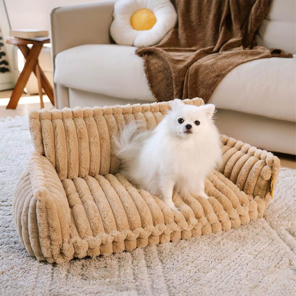 Grand Coussin Orthopédique Doux Lavable et Moelleux pour Chien - Lit de Canapé d'Extérieur Snoozy Dream - Image 15
