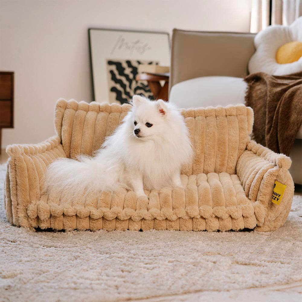 Grand Coussin Orthopédique Doux Lavable et Moelleux pour Chien - Lit de Canapé d'Extérieur Snoozy Dream - Image 16