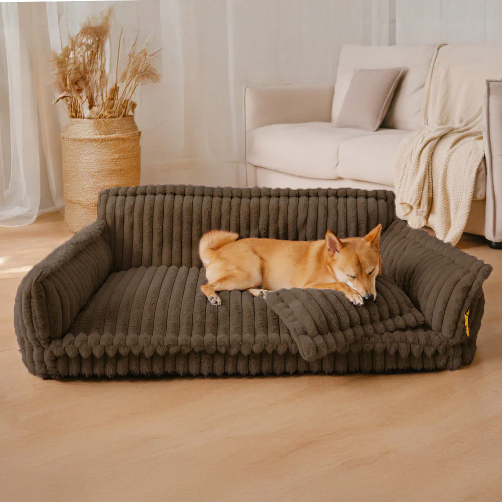 Grand Coussin Orthopédique Doux Lavable et Moelleux pour Chien - Lit de Canapé d'Extérieur Snoozy Dream - Image 6