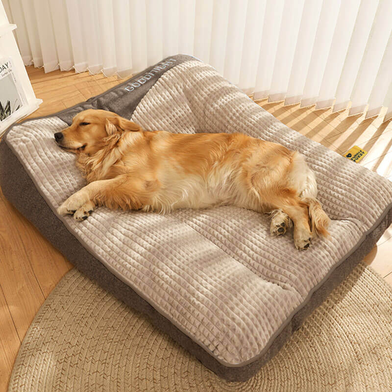 Grand coussin pour chien résistant aux rayures avec protection de la colonne vertébrale pour l'extérieur - Image 10