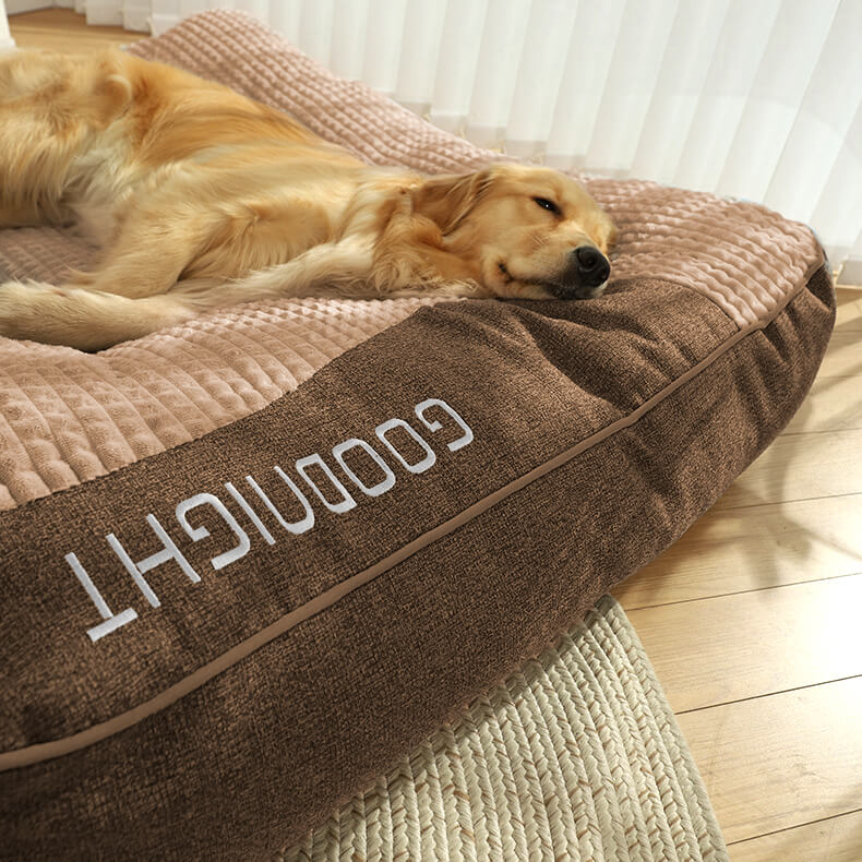 Grand coussin pour chien résistant aux rayures avec protection de la colonne vertébrale pour l'extérieur - Image 8