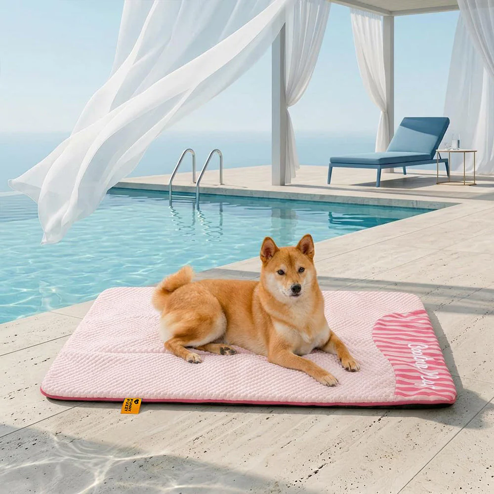 Grand Tapis Rafraichissant Chien Lavable Antidérapant pour Chiens d'Extérieur - Sieste Refroidissante - Image 24