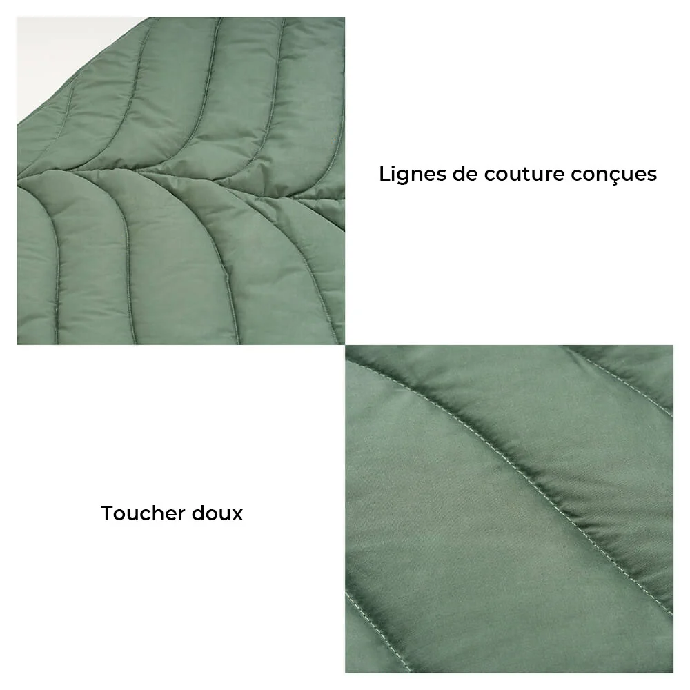 Grande Couverture en Forme de Feuille pour Humains et Chiens - Image 5
