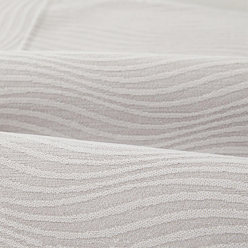 Housse de canapé anti-rayures en chenille à texture grain de bois - Image 5