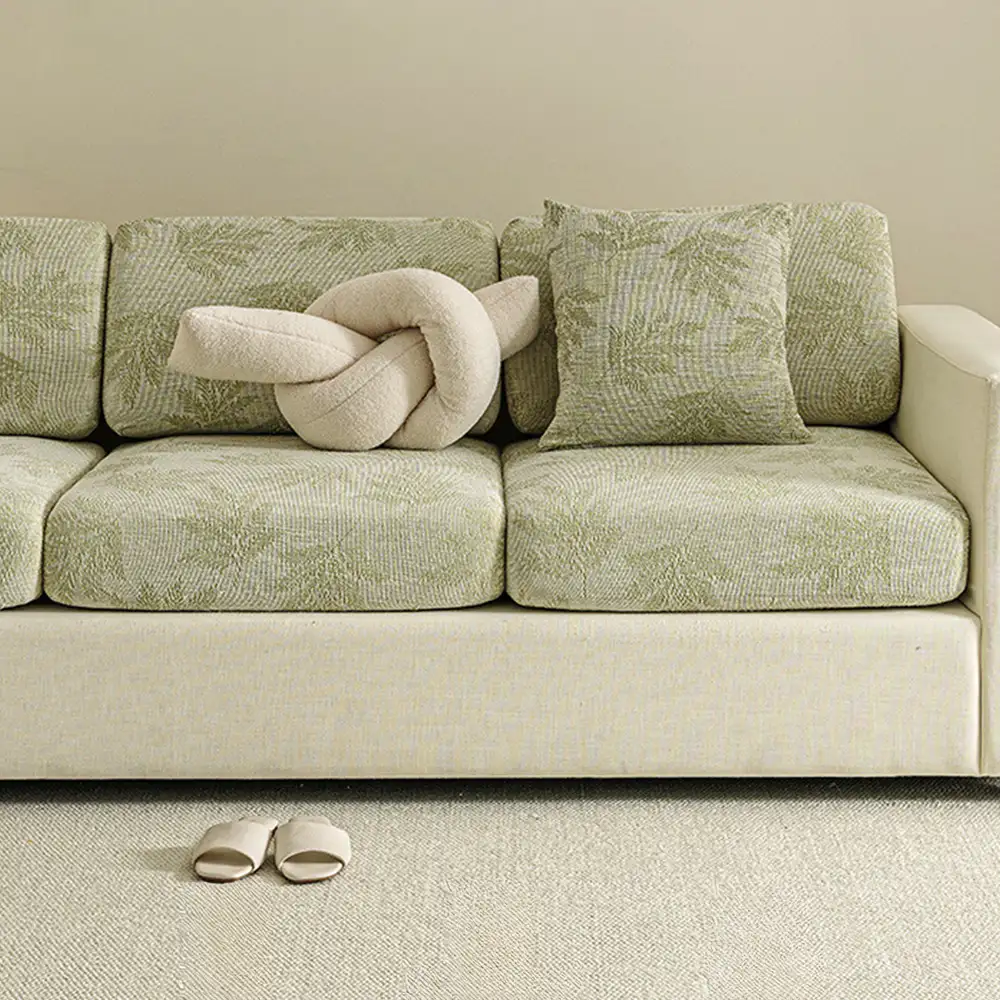 Housse de canapé d'angle extensible en chenille élastique anti-rayures - Image 10