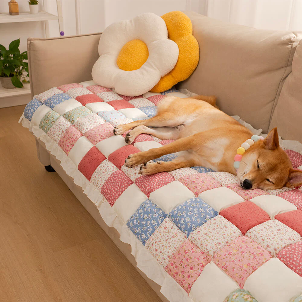 Housse de canapé en coton chic et protectrice pour animaux de compagnie - Image 25