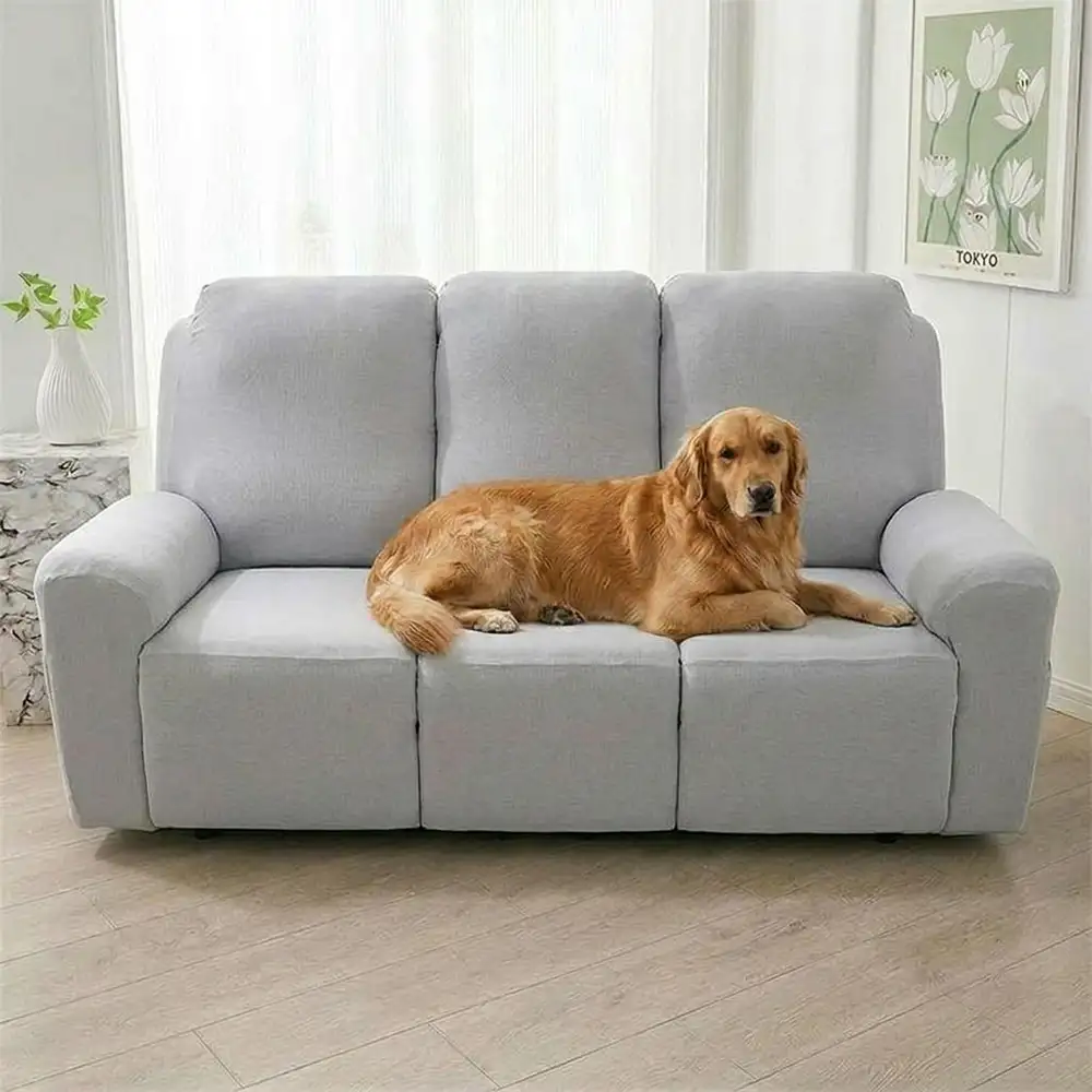 Housse de canapé Housse fauteuil reclinable à couverture totale, résistant à l'eau, anti-rayures et élastique. - Image 10