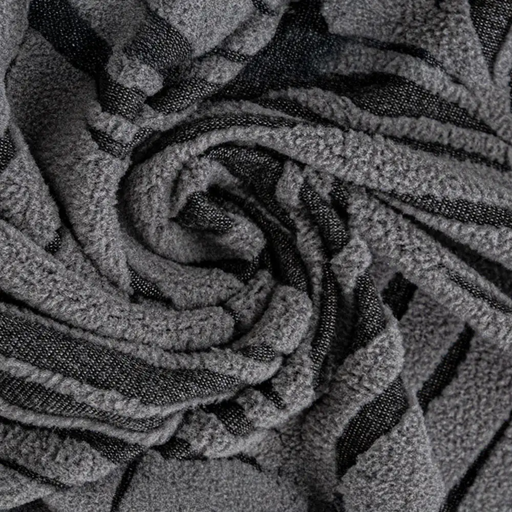 Housse de fauteuil, canapé extensible en jacquard polaire épais anti-rayures - Image 11