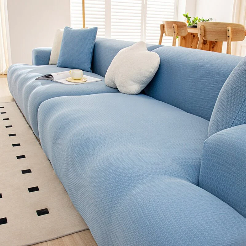 Housse de fauteuil, canapé extensible Protège Fauteuil en peluche douce déperlante multi-usage - Image 7
