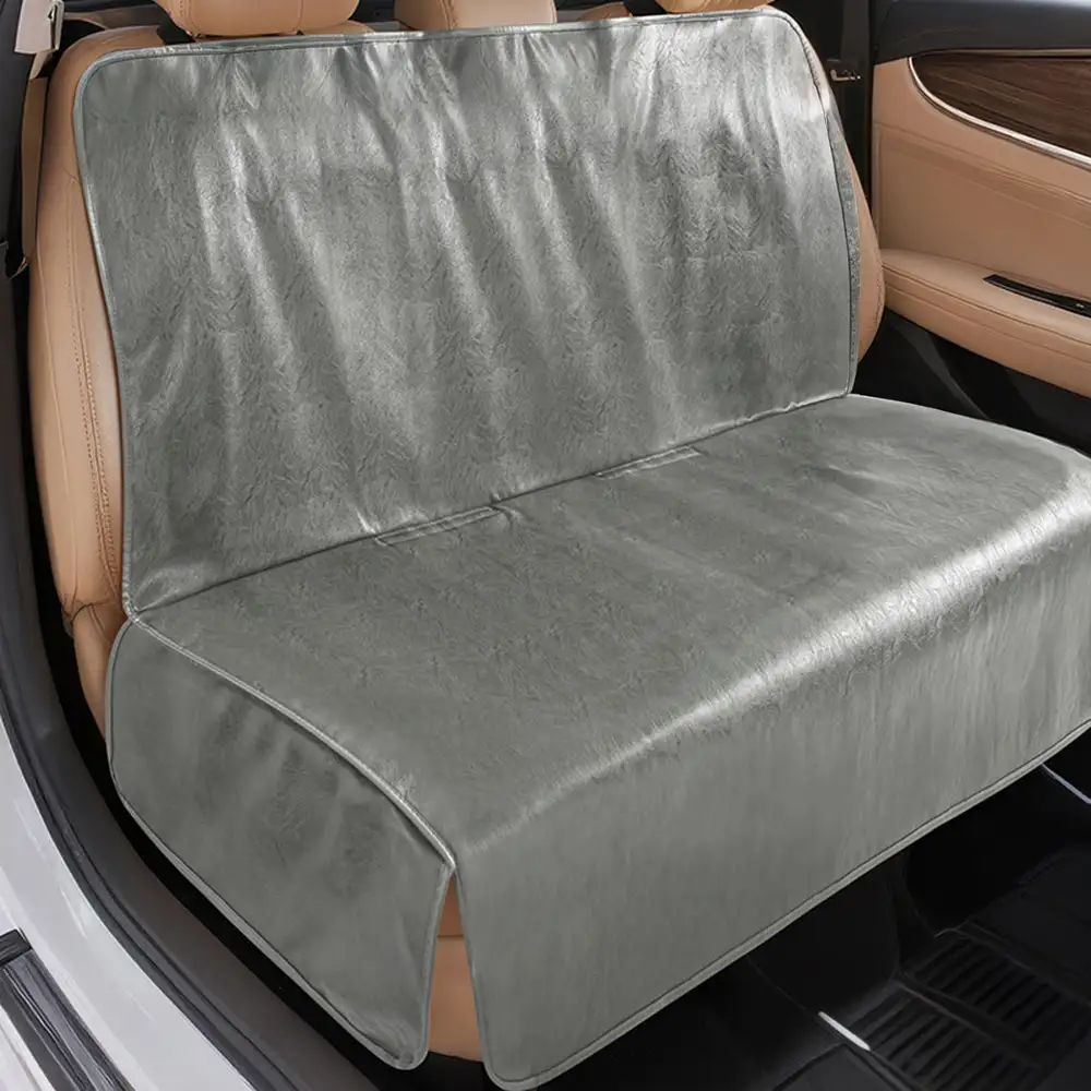 Housse de siège de voiture en faux cuir pour animaux de compagnie - Imperméable et résistant aux taches - Image 15