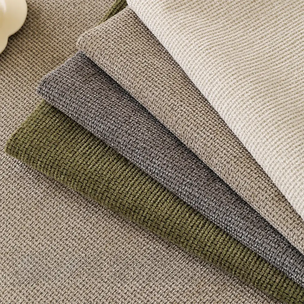 Housse de canapé 3 places en chenille résistant aux rayures, durable, déperlant et antidérapant. - Image 7