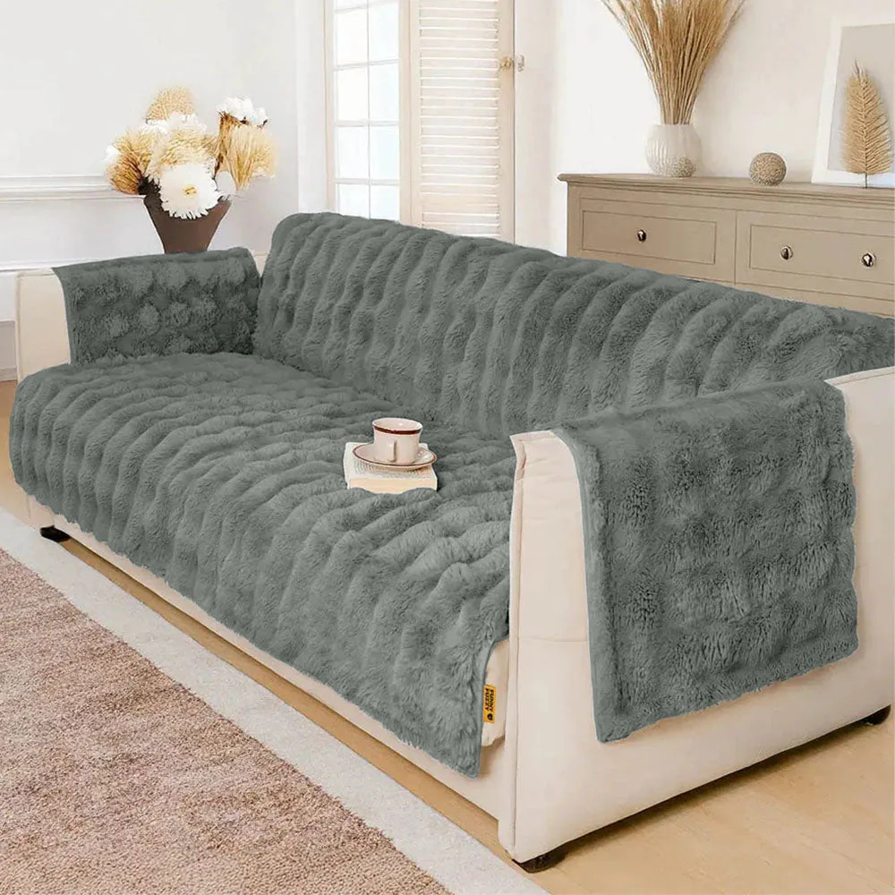 Housses de fauteuils de canapé inclinables imperméables et douces, protecteurs de meubles en peluche pour canapés - Image 10