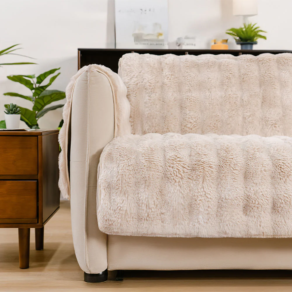 Housses de fauteuils de canapé inclinables imperméables et douces, protecteurs de meubles en peluche pour canapés - Image 12