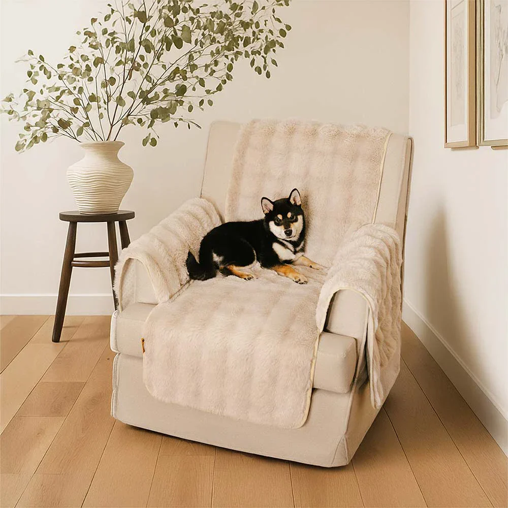 Housses de fauteuils de canapé inclinables imperméables et douces, protecteurs de meubles en peluche pour canapés - Image 14