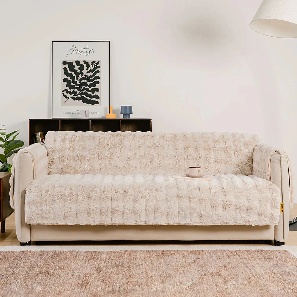 Housses de fauteuils de canapé inclinables imperméables et douces, protecteurs de meubles en peluche pour canapés - Image 17