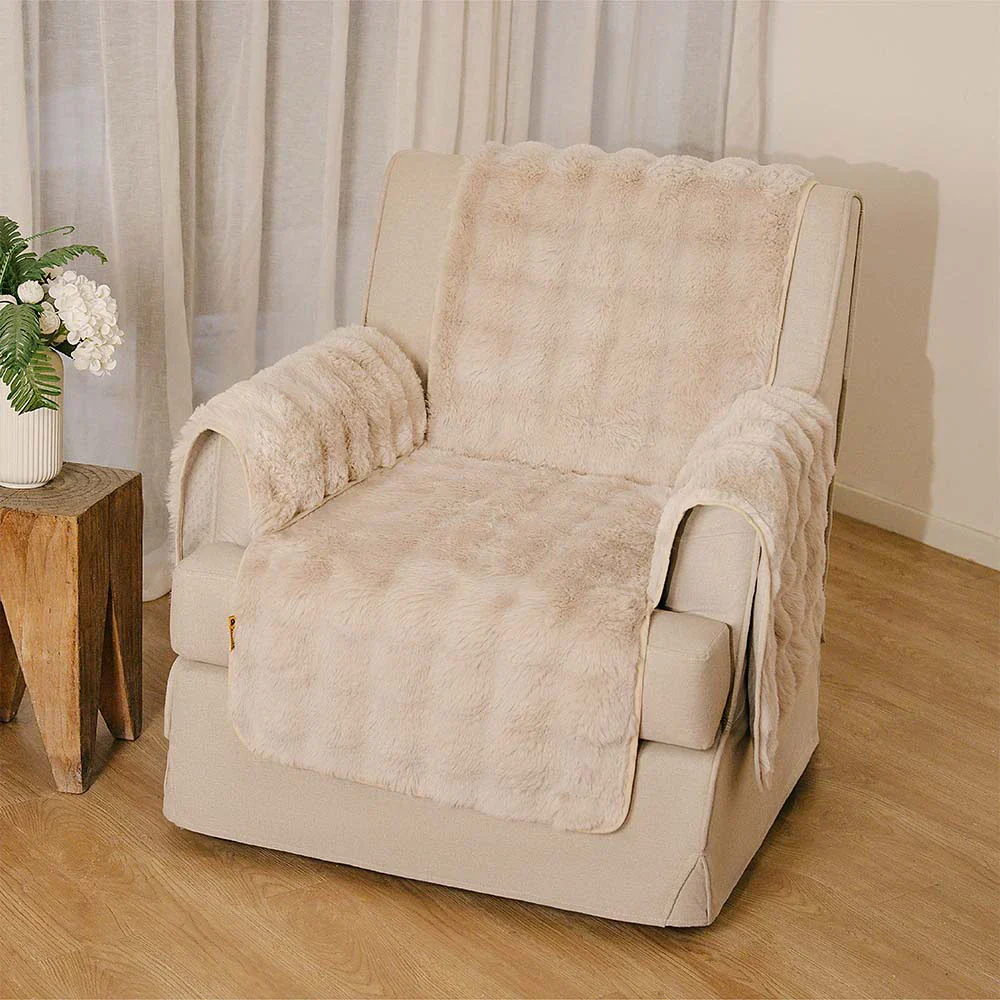 Housses de fauteuils de canapé inclinables imperméables et douces, protecteurs de meubles en peluche pour canapés - Image 21
