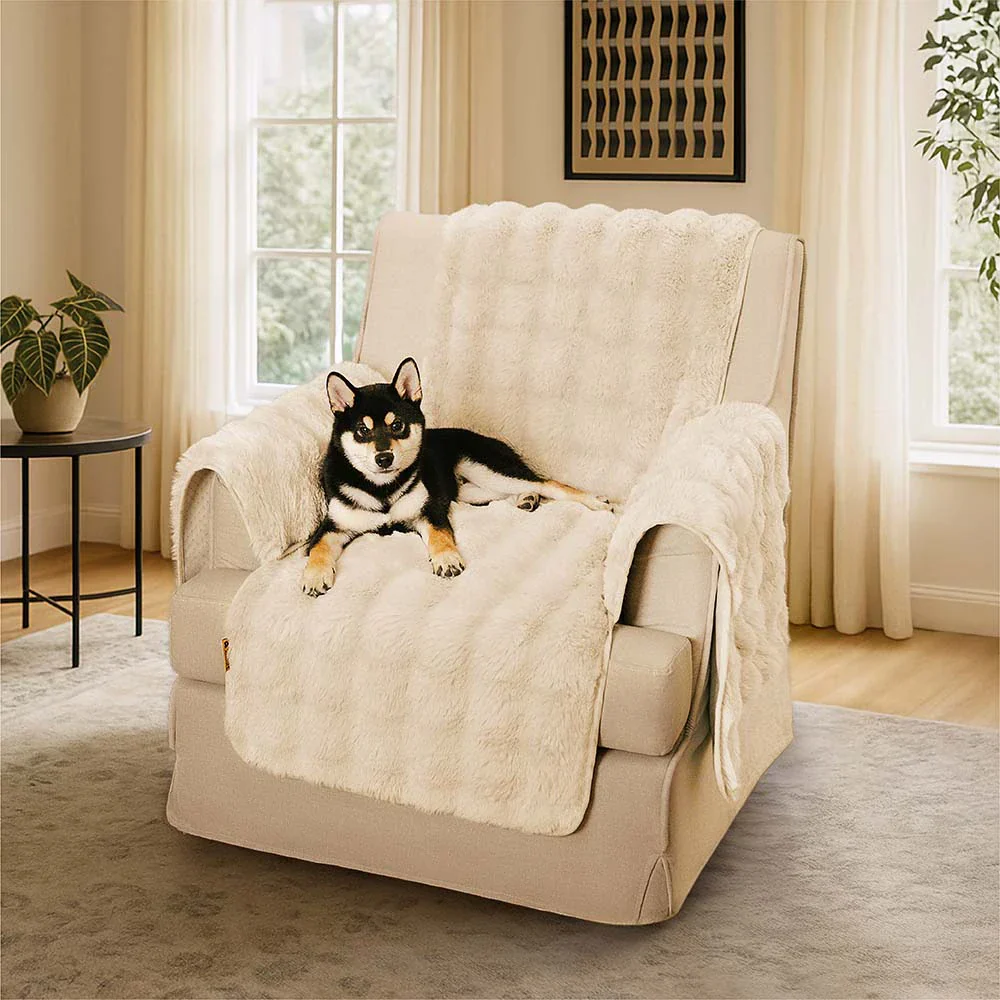 Housses de fauteuils de canapé inclinables imperméables et douces, protecteurs de meubles en peluche pour canapés - Image 3