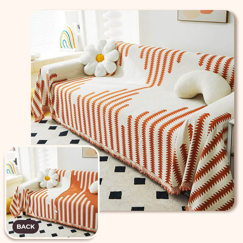 Jeté de canapé housse de fauteuil anti-rayures - Image 19