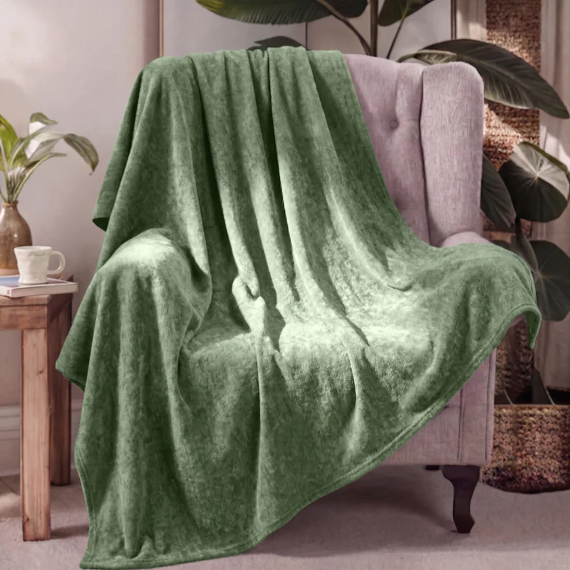 Jeté de canapé Housse de fauteuil, canapé imperméable résistante aux rayures et sans peluches - Image 4