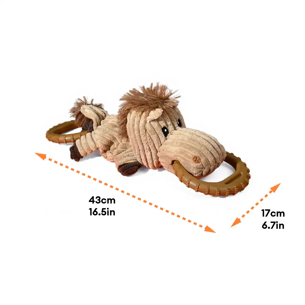 Jouet à mâcher interactif pour chien - Cheval - Image 4