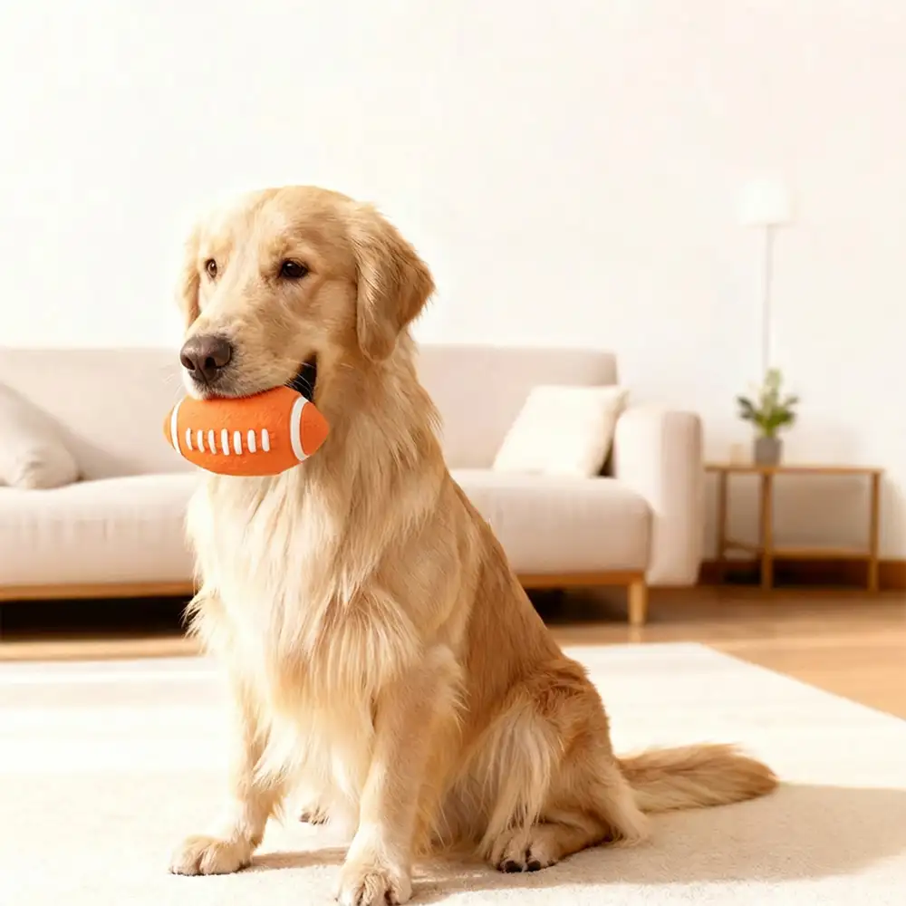 Jouet à mâcher pour chien en latex durable avec bruitage. - Image 11