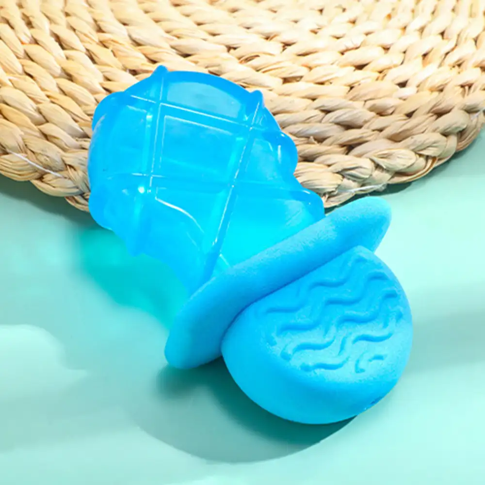 Jouet à mâcher pour chien remplissable d'eau avec des popsicles rafraîchissants - Image 5