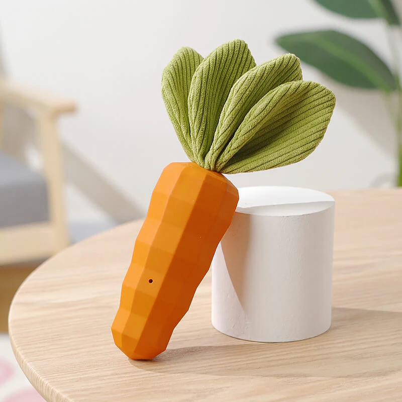 Jouet carotte durable et grinçant pour chien - Image 8