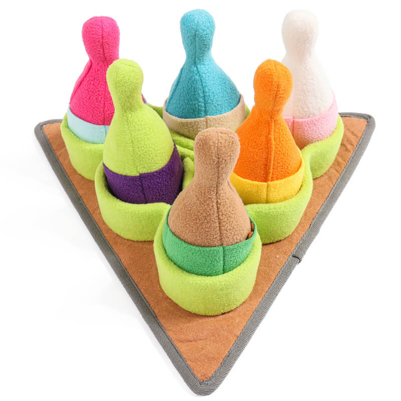Jouet Distributeur de Friandises pour Chien Puzzle Bowling - Image 10