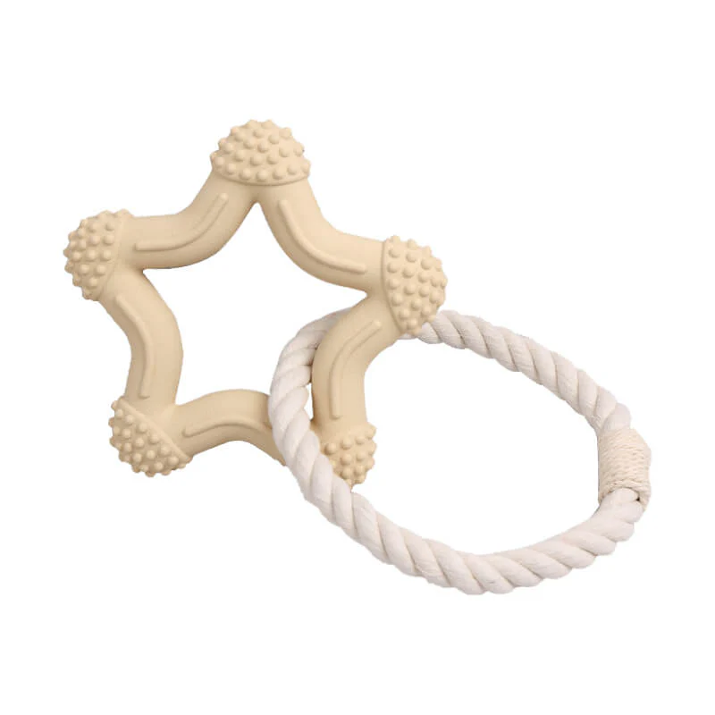 Jouet Interactif à Tirer pour Chien Nettoyage des Dents en Caoutchouc - Image 10